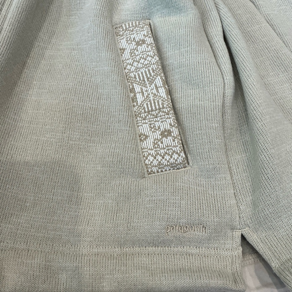 Patagonia Better Sweater Icelandic Cozy Hooded Button-Up Jacket in Cream Large - Picture 7 of 16